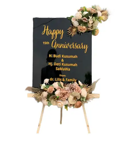 Papan Bunga Akrilik Sigi Biromaru