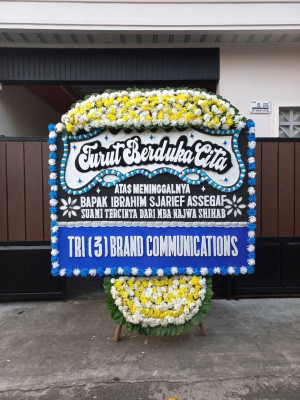 Papan Bunga Duka di Sigi Biromaru